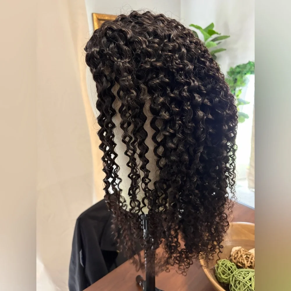 ISEE hair WEAR GO HALF WIG Coily Curly Half Wig 24”